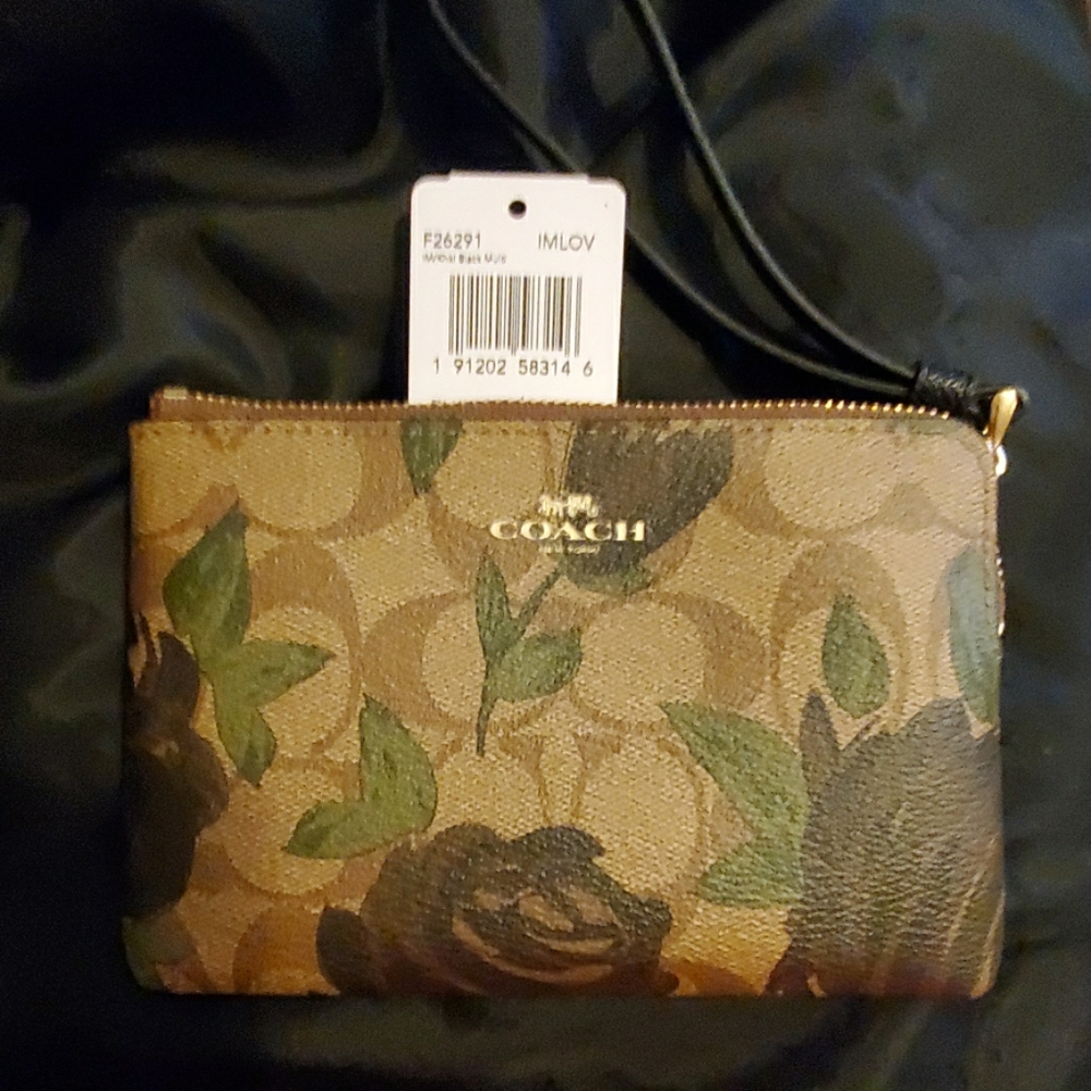 Authentic Coach Wristlet
